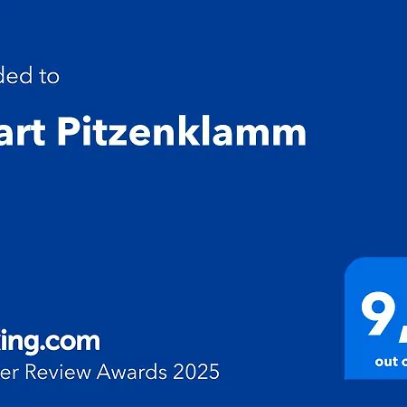 Apartmán Pitzenklamm